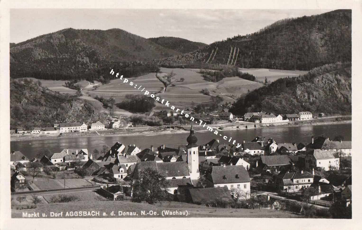 Aggsbach Dorf und Markt 1960